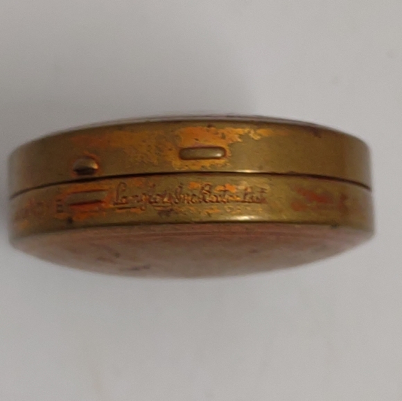 Vintage Antique 1920’s-40’s Cara Nome Langlois Inc Boston Compact Makeup Mirror - Picture 6 of 7